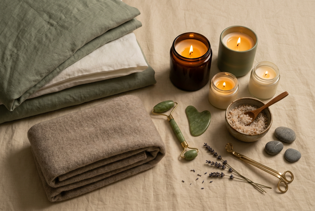 Wind-Down Finds: Warm Glow Scented Candles for a Cozy Night In — AURABAGS SHOP, October 13, 2026