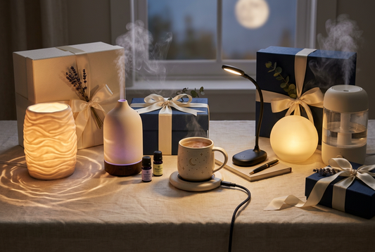 Moonrise Self-Care & Wellness Gifts — Wind-Down Glow & Aromatherapy Picks, AURABAGS SHOP, October 12, 2026