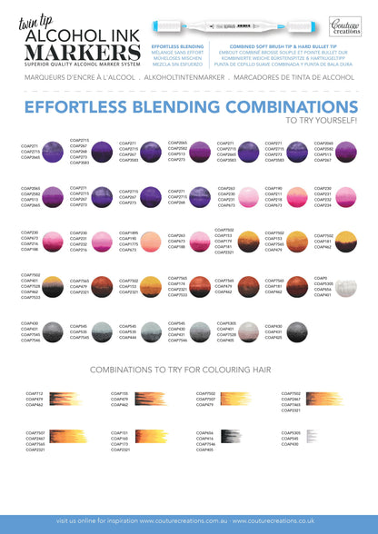 Twin Tip Alcohol Ink Marker - Colourless Blender