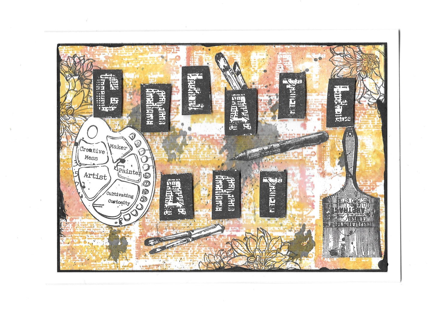 AALL and Create Stamp Set - 922 - Splat Create