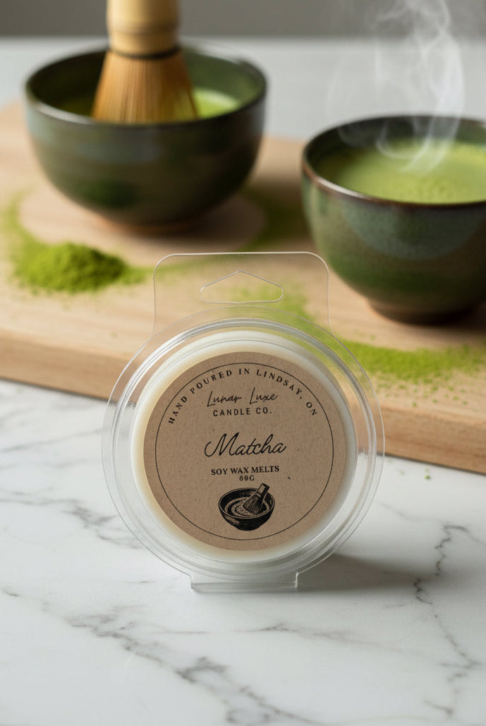 Matcha-Wachsschmelzen