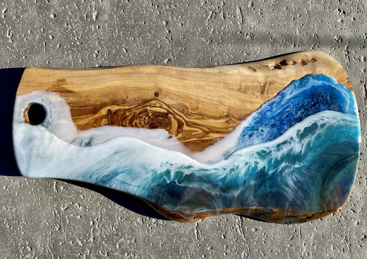 Olive Wood Charcuterie Board - AURABAGS SHOP