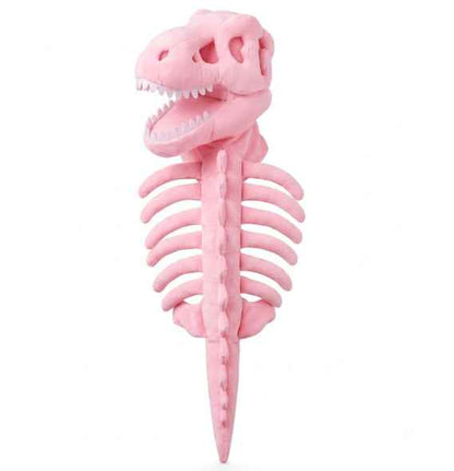 Dark Dinosaur Skeleton Pet Costume Headgear – Funny Halloween Dog & Cat Accessory