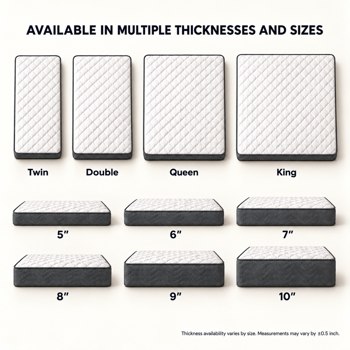 UltraFlex® INFINITY Orthopedic Soy Foam Mattress with High-Density Support, Luxury Quilting and Low Motion Transfer – Made in Canada