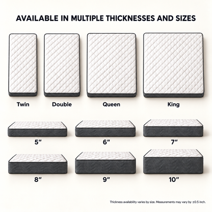 UltraFlex® INFINITY Orthopedic Soy Foam Mattress with High-Density Support, Luxury Quilting and Low Motion Transfer – Made in Canada