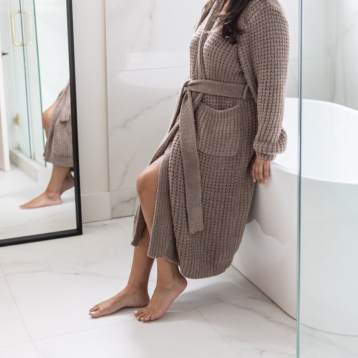 Ladies Waffle Robes