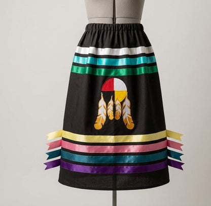 Four direction Ribbon Skirt