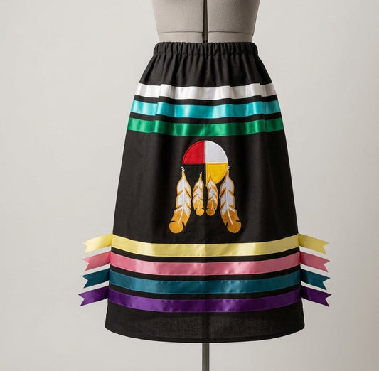 Four direction Ribbon Skirt