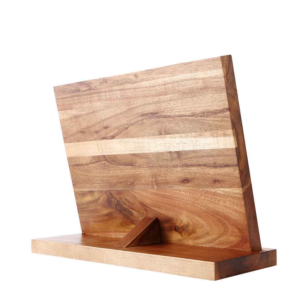 Magnetic Wooden Knife Holder – Modern Kitchen Wall-Mounted Knife Storage Rack