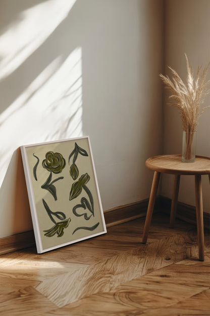 BOTANIC RELIC, Oeuvre sur toile étirée