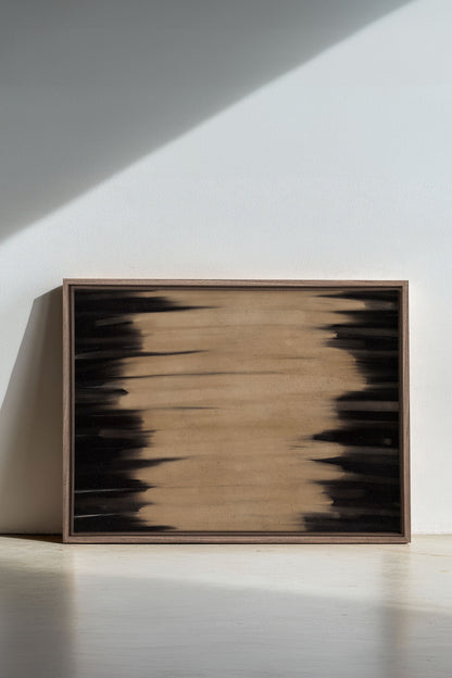 SCHATTENSTAUB, Kunstwerk auf gespannter Leinwand