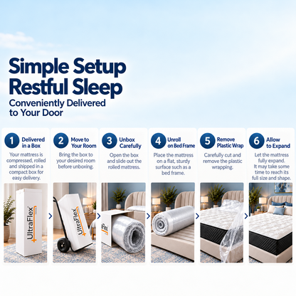 UltraFlex® IMPERIAL Orthopedic Pocket Coil Mattress with Multi-Posture Support and Quilted Foam Comfort — Made in Canada