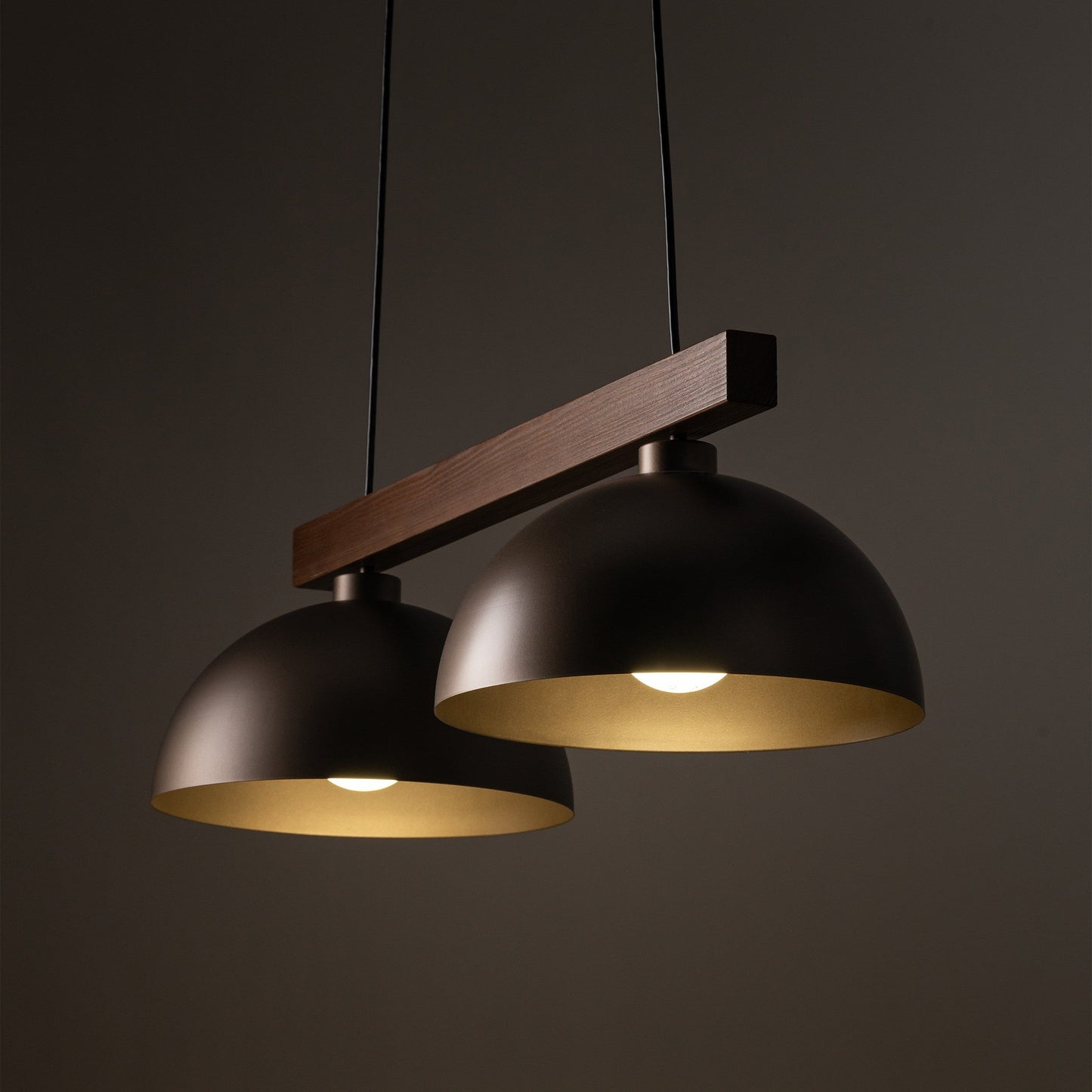 OSLO 2-Light Scandinavian Pendant Light for Kitchen Island, Dining Table & Modern Interiors