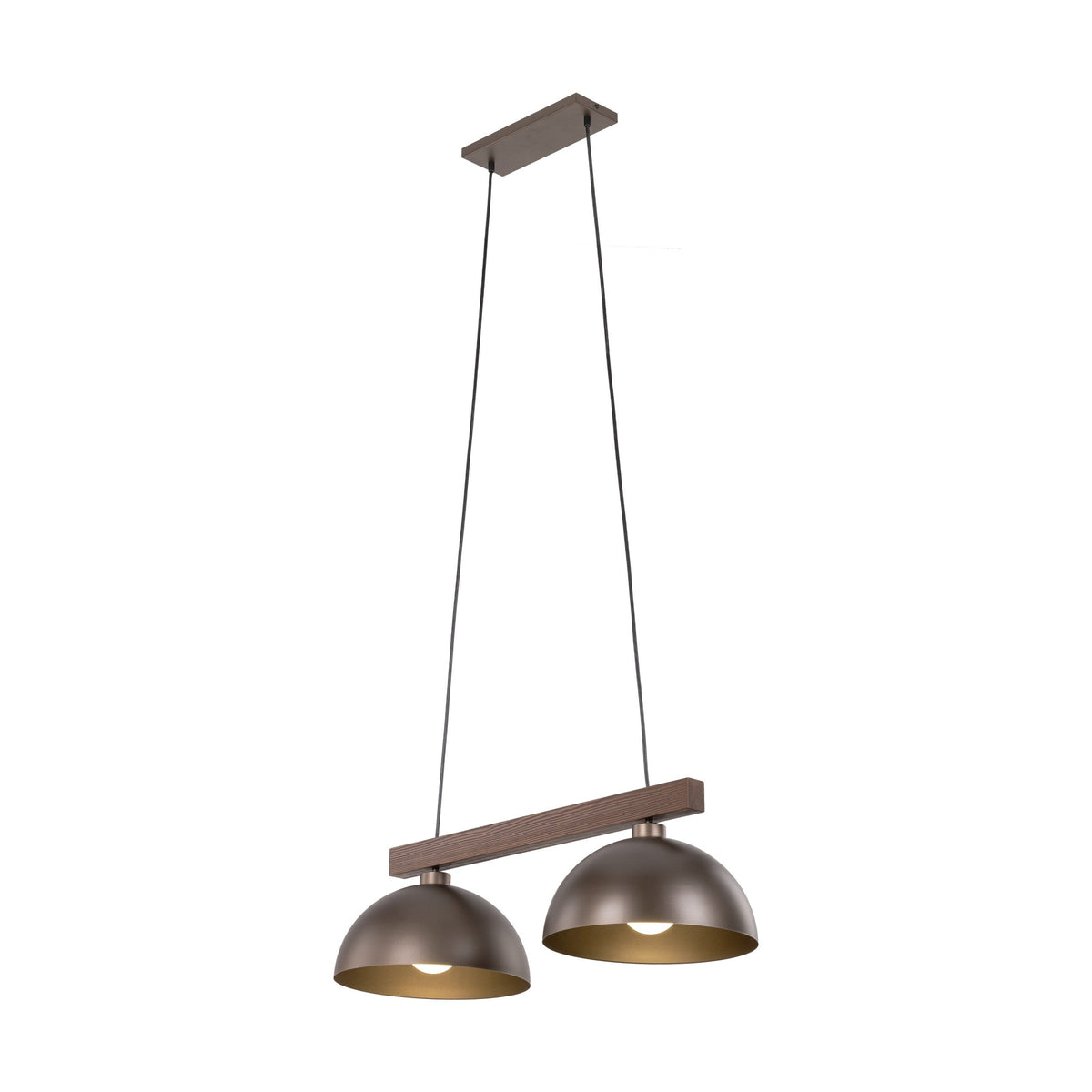 OSLO 2-Light Scandinavian Pendant Light for Kitchen Island, Dining Table & Modern Interiors