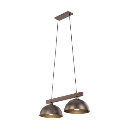 OSLO 2-Light Scandinavian Pendant Light for Kitchen Island, Dining Table & Modern Interiors