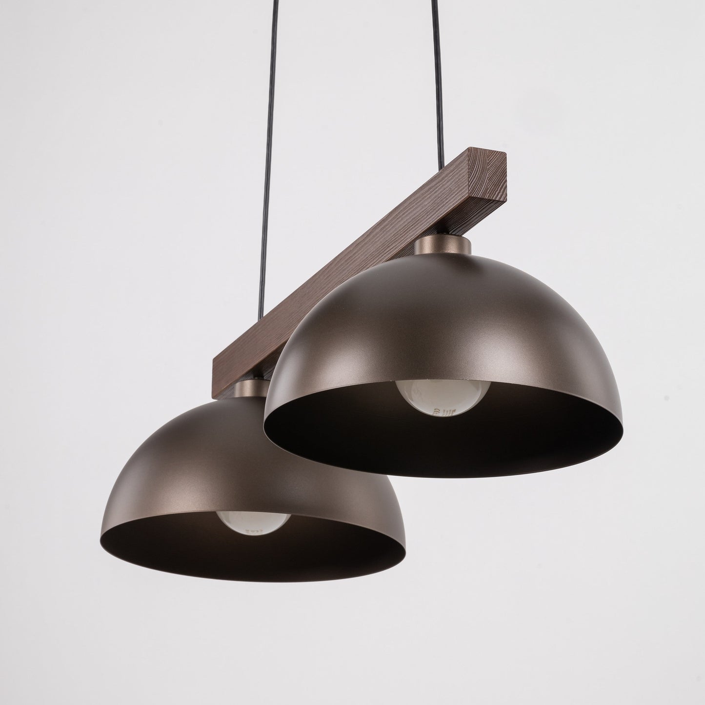 OSLO 2-Light Scandinavian Pendant Light for Kitchen Island, Dining Table & Modern Interiors