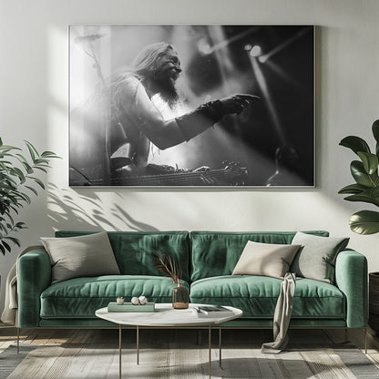 Here's looking at you kid- -Poster Music Canvas Print