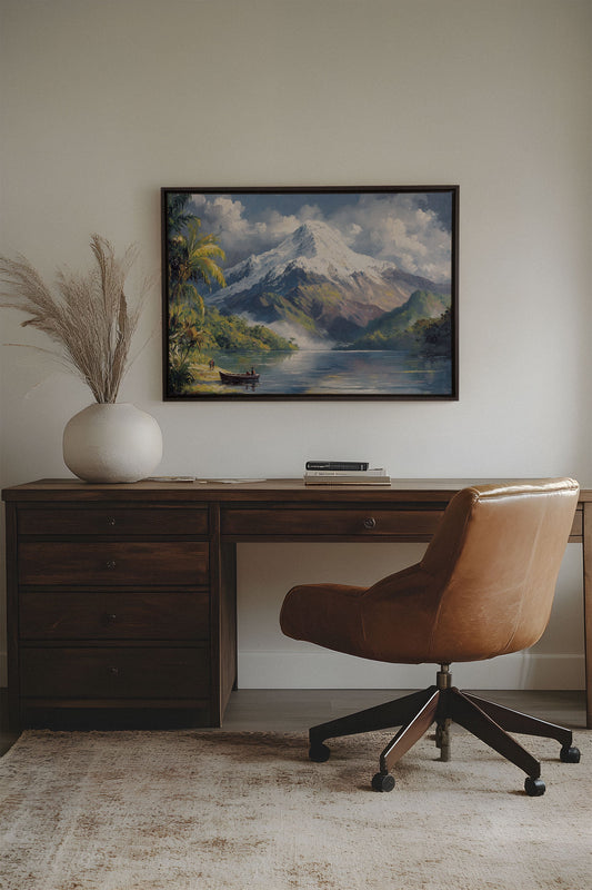 TROPICAL HIGHLANDS, Öl auf gespannter Leinwand