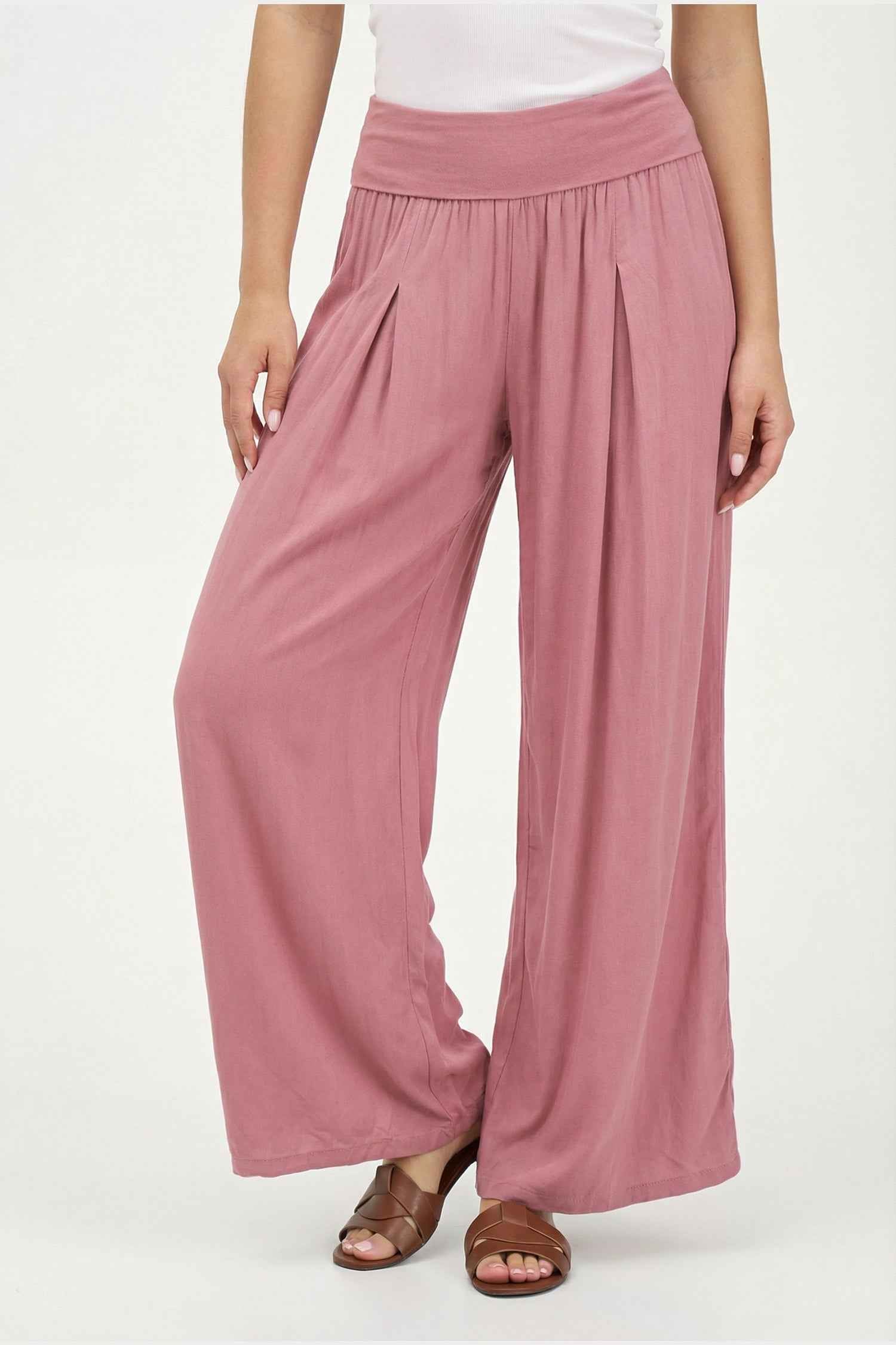 Women's Knit/Woven Combo Trousers