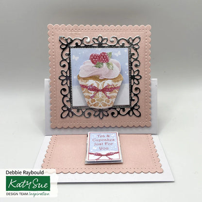 Die Cut Decoupage – Teacups, Flowers And Cake (Pack Of 3)