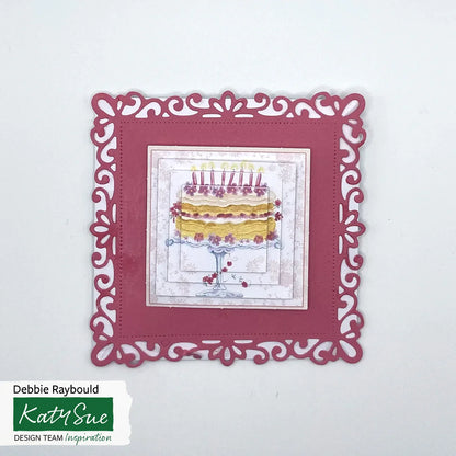 Die Cut Decoupage – Birthday Layer Cake (Pack Of 3)