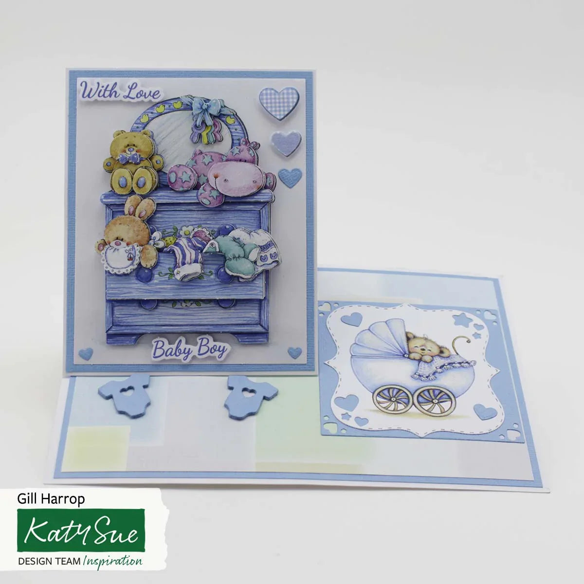 Die Cut Decoupage – Baby Boy (Pack Of 3)