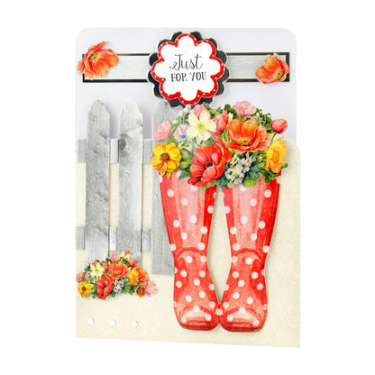 Die Cut Decoupage – Bouquets & Birds (pack of 3)