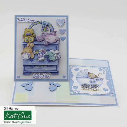 Die Cut Decoupage – Baby (Pack Of 12)