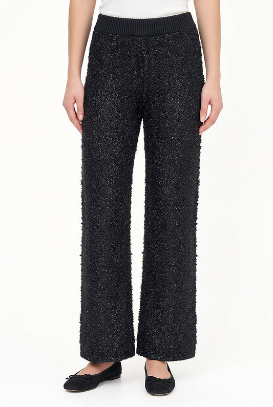 Women's Tinsel-Knit Pull-On Pants