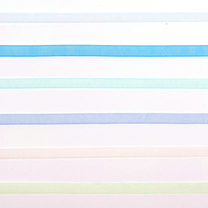 Vaessen Creative Organza Ribbon 6 Colours 6mmx2m Baby Blue