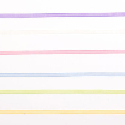 Vaessen Creative Organza Ribbon 6 Colours 3mmx2m Spring