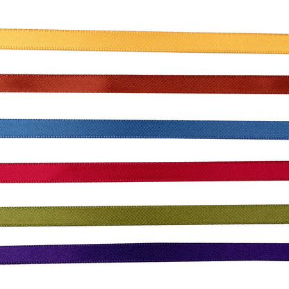Vaessen Creative Organza Ribbon 6 Colours 6mmx2m Autumn