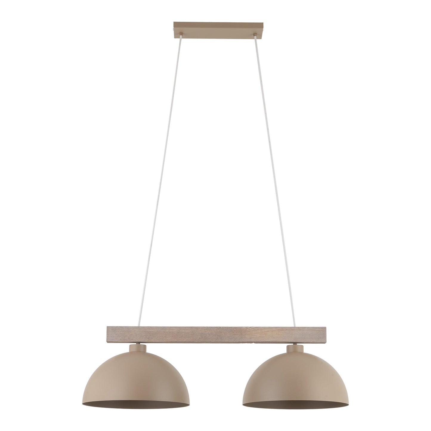 OSLO 2-Light Scandinavian Pendant Light for Kitchen Island, Dining Table & Modern Interiors