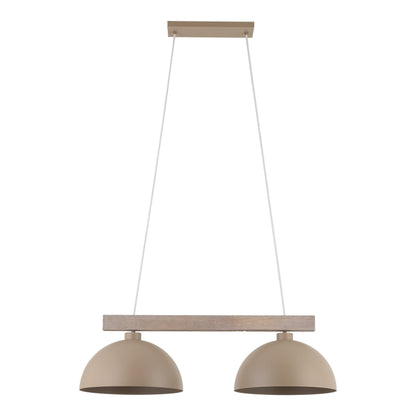 OSLO 2-Light Scandinavian Pendant Light for Kitchen Island, Dining Table & Modern Interiors