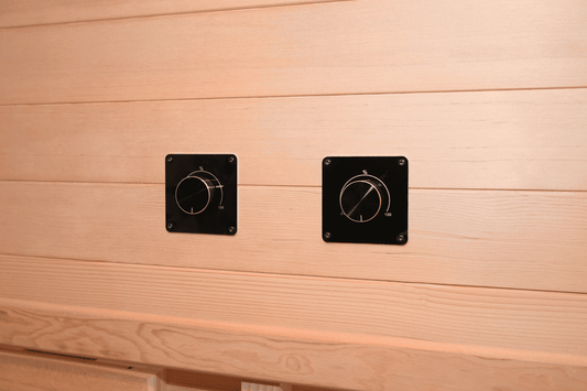 Blisspod | Venetian | Full Spectrum Indoor Premium Canadian Hemlock Low EMF Sauna | 10 Heaters | Chromotherapy & Reflexology | 2 Person