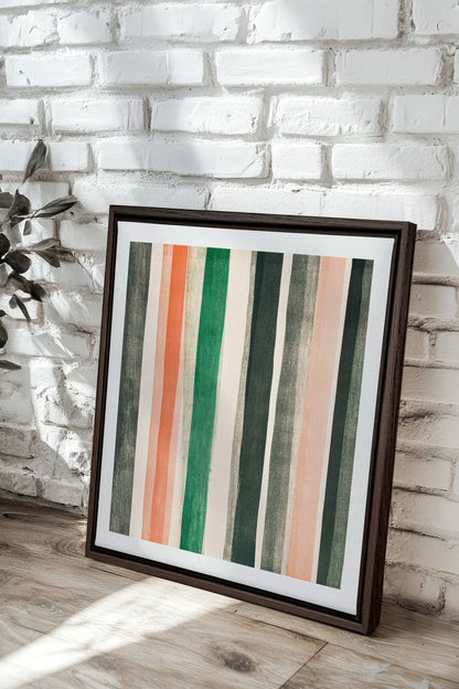 NATURAL LINES, Werk auf gespannter Leinwand