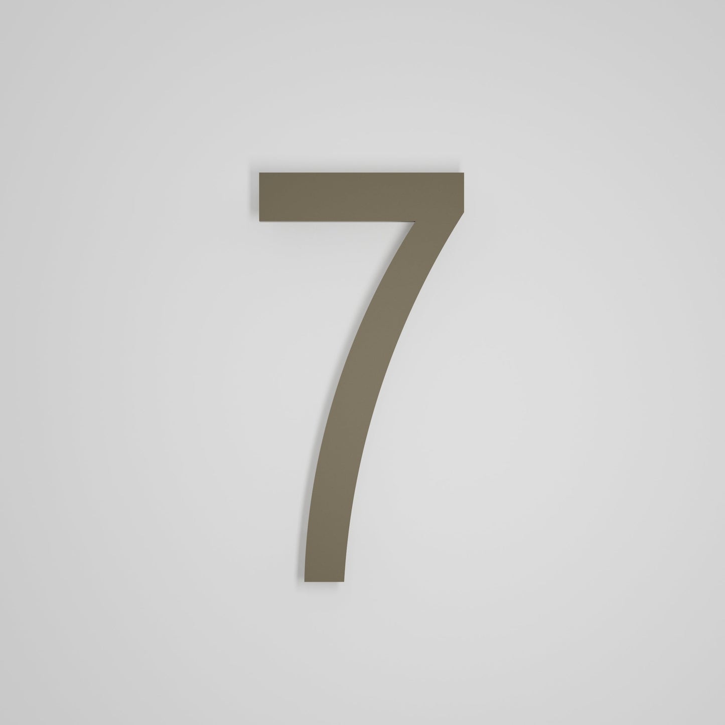 Chiffres flottants d'adresse civique de 12 pouces [1711]