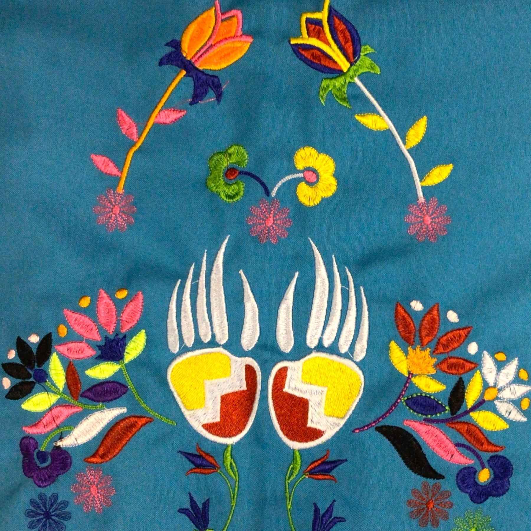OLDTRIBES™ Paws & Petals  Ribbon Skirt