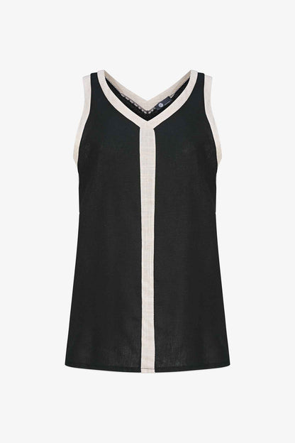 Women's Woven Sleeveless Top