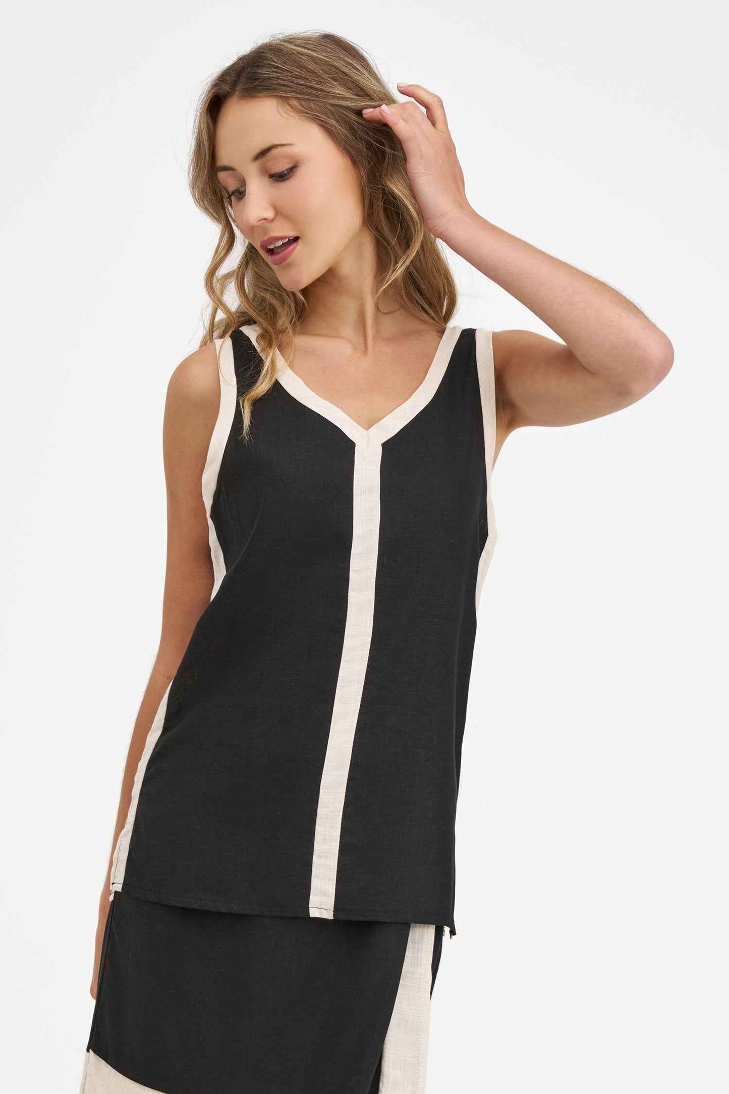 Women's Woven Sleeveless Top