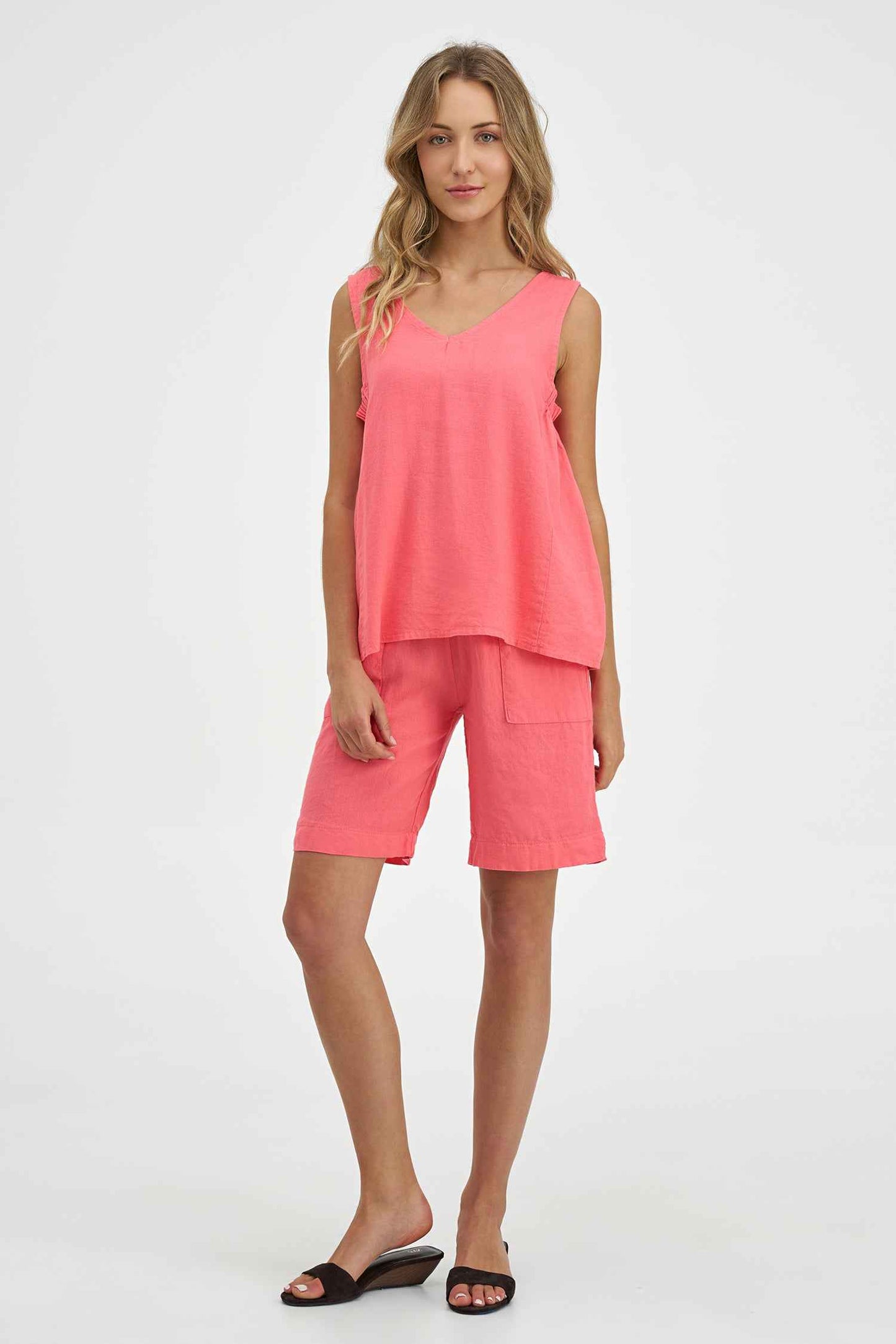 Women's Woven Sleeveless Top