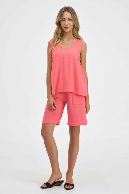Women's Woven Sleeveless Top