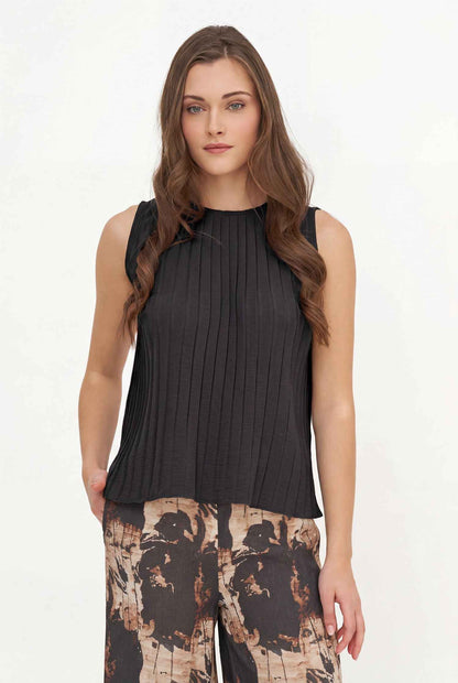 Women's Woven Top - Sleeveless