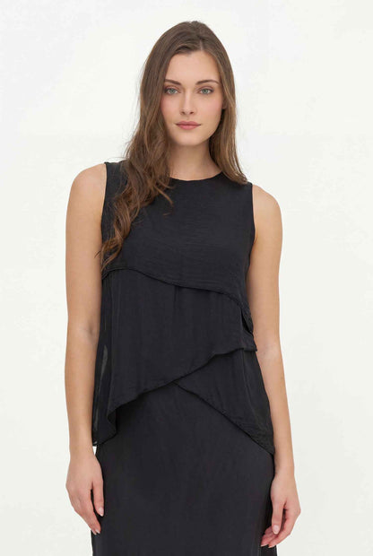 Women's Woven Top - Sleeveless