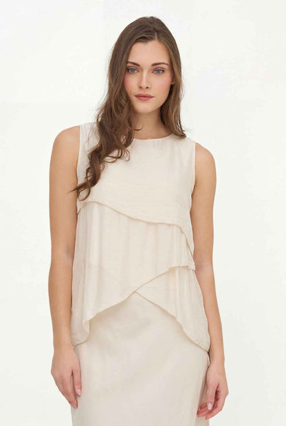 Women's Woven Top - Sleeveless