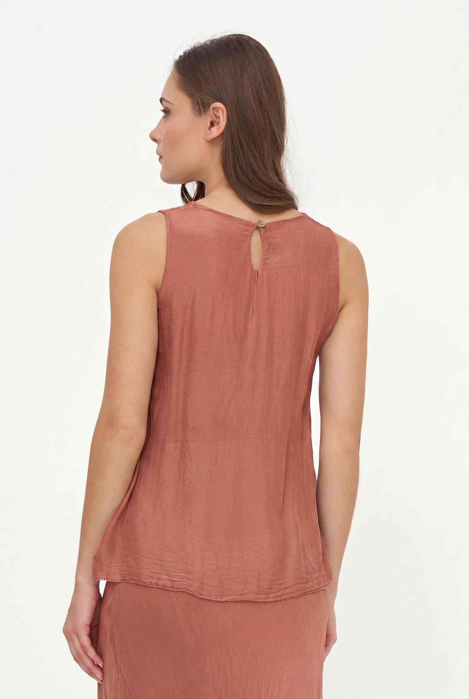Women's Woven Top - Sleeveless