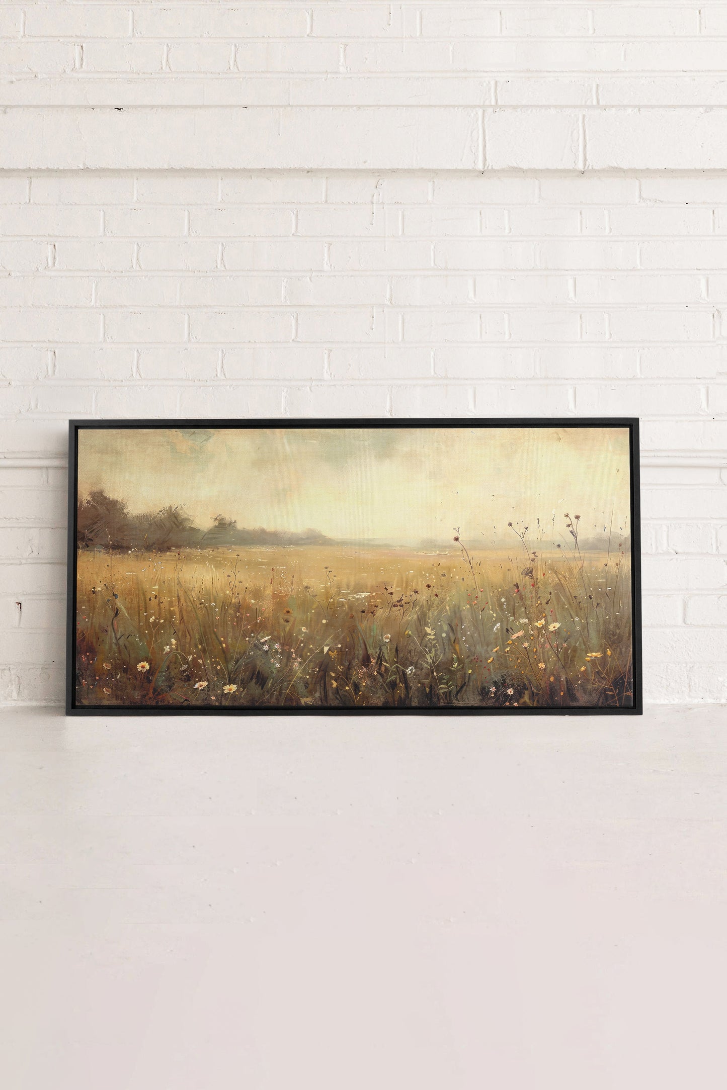 Greenscape, Oeuvre sur Leinwand, gespannt