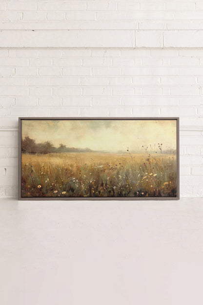Greenscape, Oeuvre sur Leinwand, gespannt