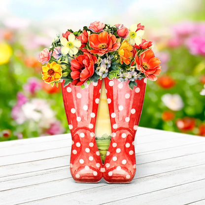 Wonderful Wellington Boots, Card Making Kit
