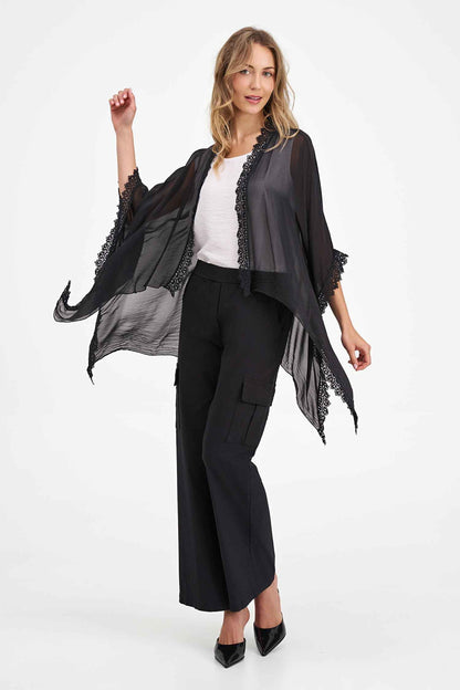 Women's Woven Cardigan
